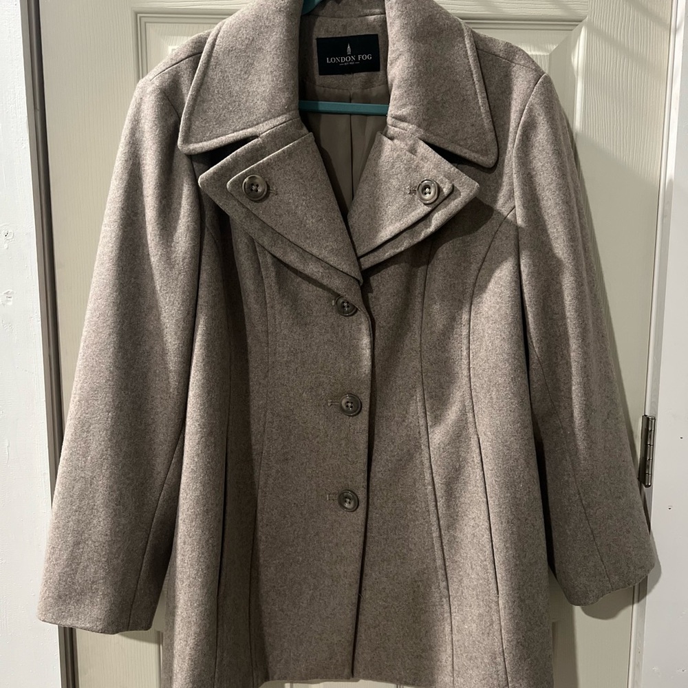London Fog Women's Gray Coat